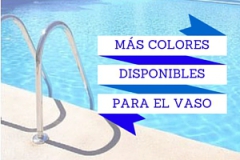 Colores disponibles del vaso